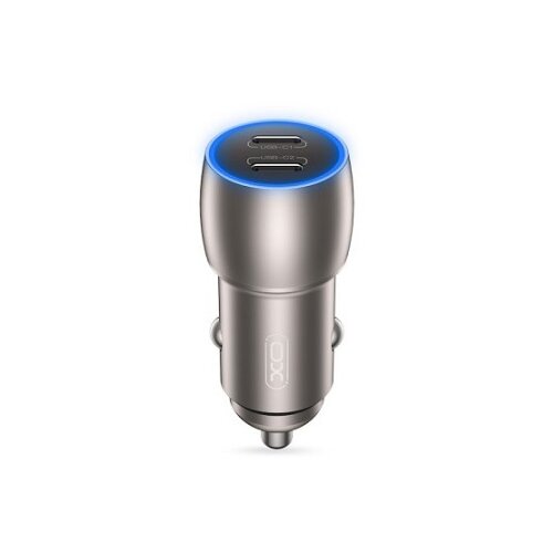 XO CC51 Dual PD40W Auto punjač metalni ( 0298 ) Slike