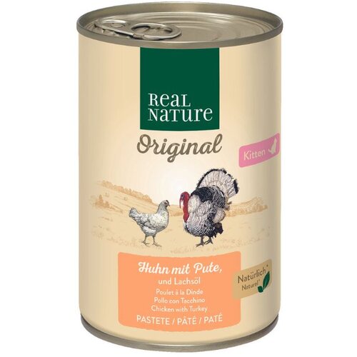Real Nature Cat Kitten piletina i puretina 400 g Cijene