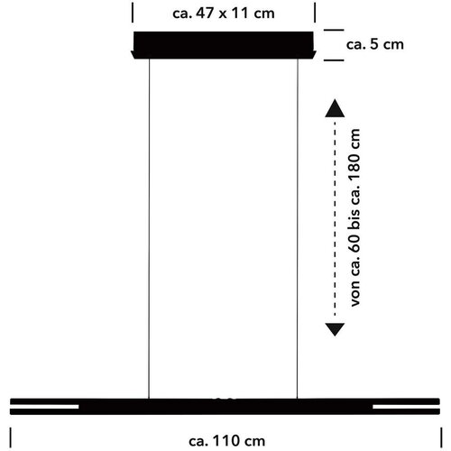 Lesnina XXXL VISEČA LED-SVETILKA Slike