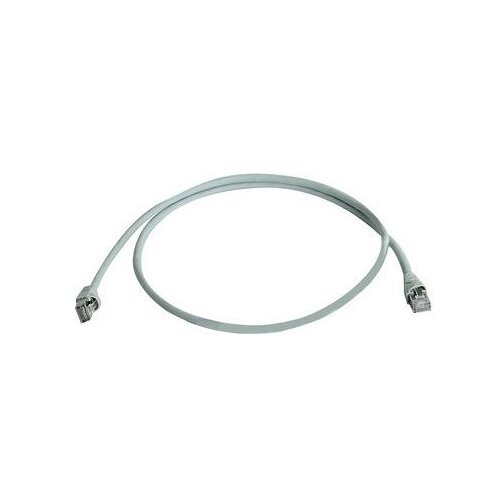 Telegärtner L00000A0072 RJ45 omrežni kabel\, Patch kabel CAT 6a S/FTP 0.50 m siva UL-certificirano\, ognjevaren\, z za&scaron;čitnim zapornim zatičem 1 kos, (20421442) Cene