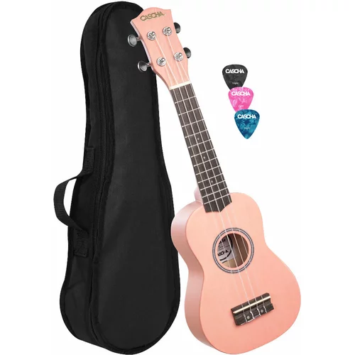 Cascha HH 3968 Soprano ukulele Ružičasta