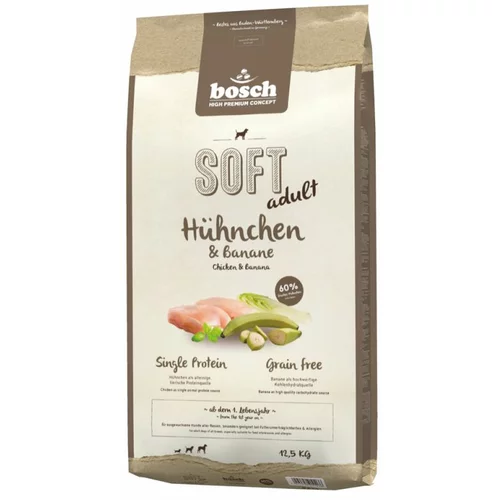 Bosch Soft piščanec & banana - Varčno pakiranje: 2 x 12,5 kg