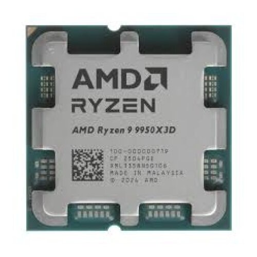 AMD ryzen 9 9950x3d 16 cores (5.7ghz) Cpu am5 tray bez kulera 100-000000719 ( 24608 ) Cene