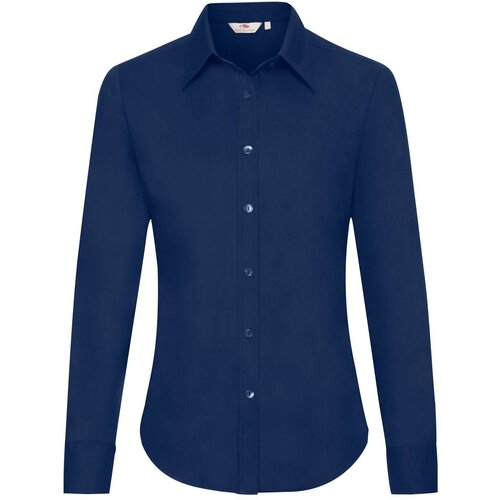 Fruit Of The Loom Navy blue classic lady-fit shirt Oxford Cijene
