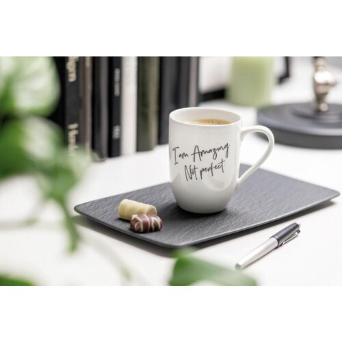 Villeroy Boch PLITVI KROŽNIK Manufacture Rock keramika 17/28 cm Slike
