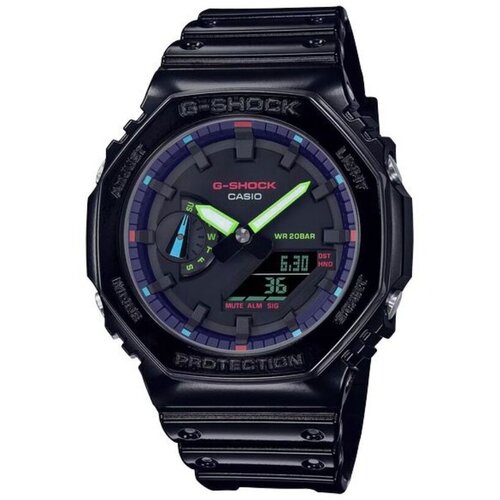 Casio Mu&amp;scaron;ki sat G-Shock GA-2110RGB-1ADR, Crni Slike
