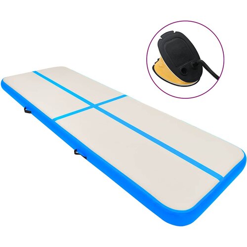  Strunjača na napuhavanje s crpkom 300 x 100 x 20 cm PVC plava Cijene