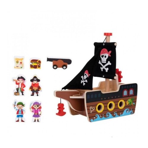 Tooky Toy drveni piratski brod ( A081827 ) Cene