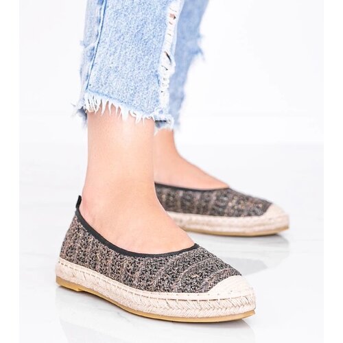 D/CEO Brown espadrilles with a golden thread Zoey Cijene