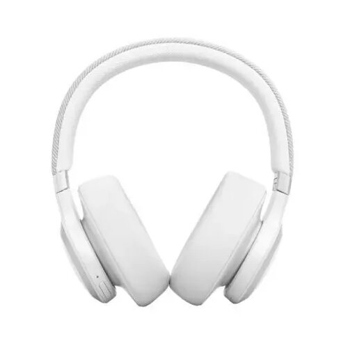 JBL naglavne slušalke Live 770NC, bela Cene