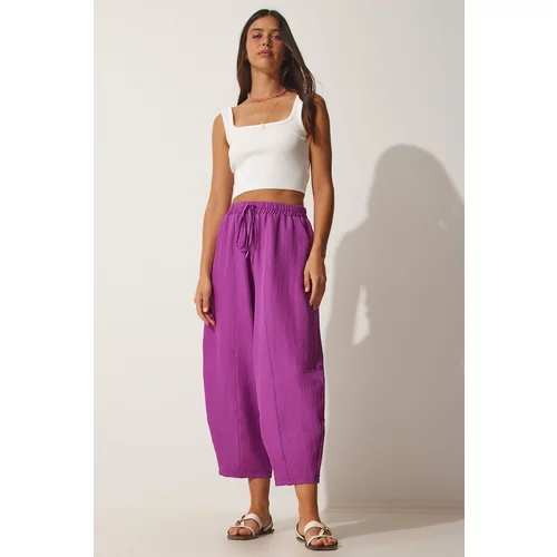 Happiness İstanbul Pants - Purple - Relaxed