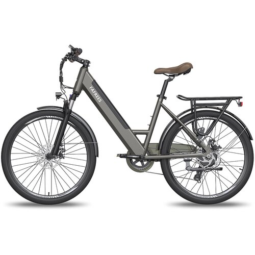 Fafrees F26 pro 14.5AH električno kolo - 250W motor 36V14.5AH baterija 110KM doseg mehanska disk zavora - siva, (21282390) Cene
