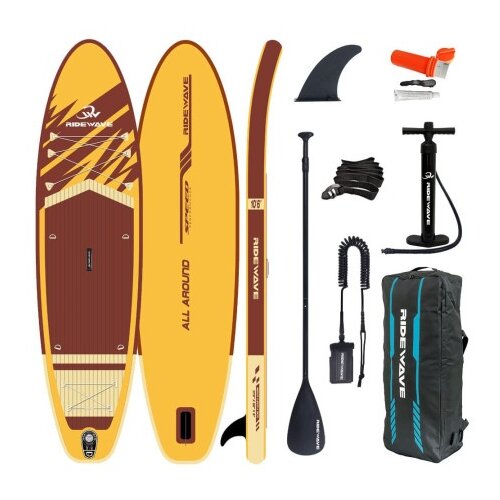  SUP daska na naduvavanje Ridewave žuta - full set Slike