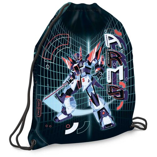 Ars Una A.R.M.S. torba za tjelesni s motivom robota, sportska torba 32x42cm Slike
