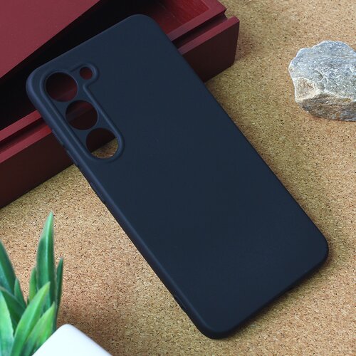  Maska za telefon Teracell Giulietta za Samsung S916B Galaxy S23 Plus mat crna Cene