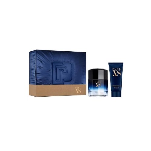 Paco Rabanne Mu&scaron;ki set Pure Xs, EDT, 100 ml + Gel za tu&scaron;iranje, 100 ml Cene