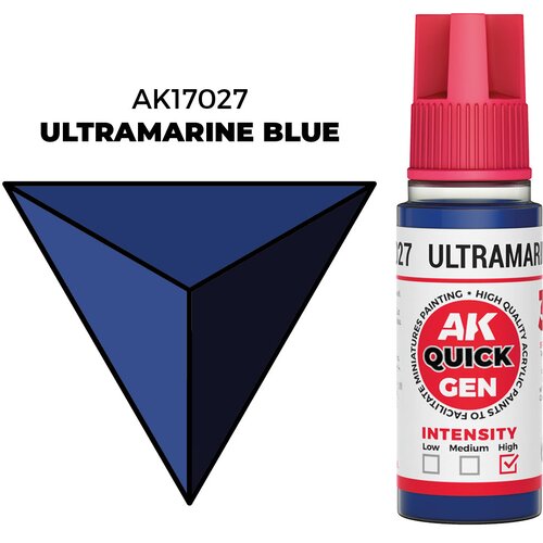 AK Interactive Ultramarine Blue 18ml - Quick Gen Akrilna Boja AK17027 Cene