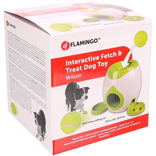 Flamingo Fetch & Treat interaktivna igračka - Uklj. tenisku lopticu Cijene