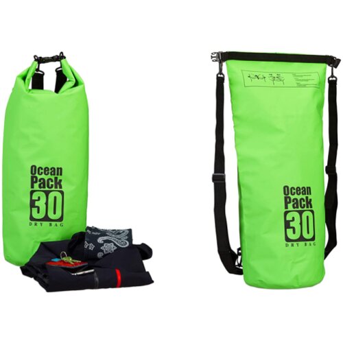 vodootporna suva torba el 30L zelena Slike