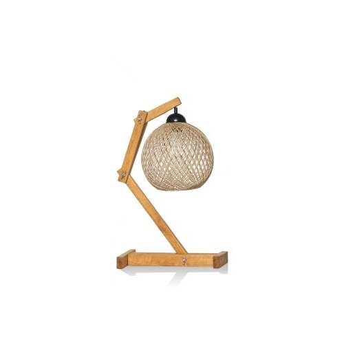 Opviq Stona lampa E27 Grlo, Bež-Smeđa Slike