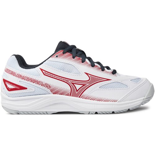 Mizuno Čevlji za &scaron;porte v zaprtih prostorih Stealth Star 2 Jr X1GC2307 Bela Cene