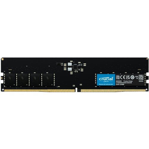 Crucial 32GB DDR5-5600 UDIMM CL46 (16Gbit) CT32G56C46U5 Cene
