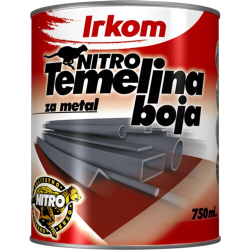 Irkom NITRO TEMELJNA BOJA ZA METAL CRNA 0,75L Cijene