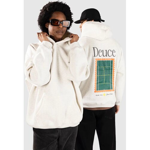 Another Cotton Lab Deuce Oversized Pulover s kapuco ash grey Cene
