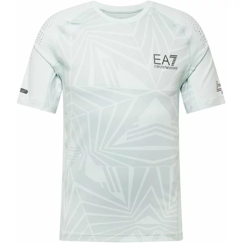 Ea7 Emporio Armani Funkcionalna majica siva / antracit / meta