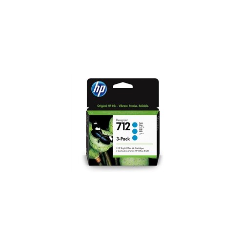 HP Tinta 3ED77A nr.712 (plava), trostruko pakiranje, original Cijene