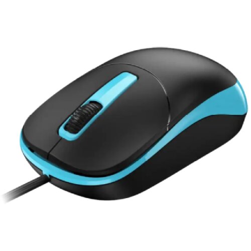 Genius DX-123 usb optical crno-plavi miš Cene