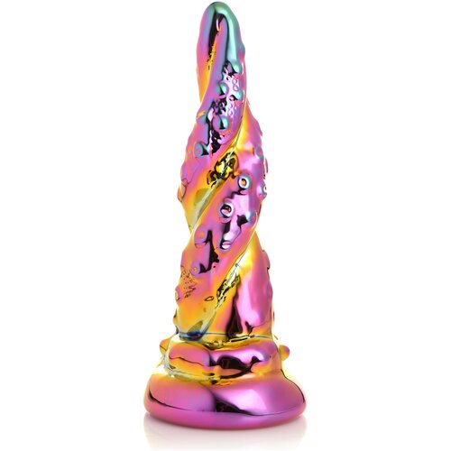 Creature Cocks Enchantress Rainbow Glass Dildo Cene