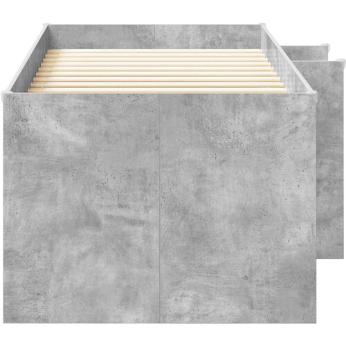  Kreveta za visoko spavanje djece 2 pcs Betonska siva Slike