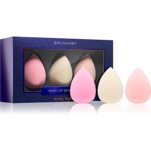BrushArt Make-up Sponge Set spužvica za puder ROYAL PURPLE (3 kom) Slike