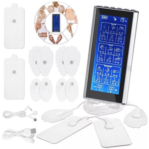 INF 36 Načinov TENS Elektroterapija Masažer - Stimulator Mi&scaron;ic za Laj&scaron;anje Bolečin Silver, (5000136580) Cene