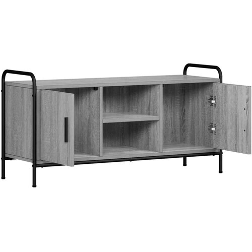  TV ormar 99 x 33 x 50 cm Siva Sonoma Konstruirano drvo - Siva Sonoma 99 x 33 x 50 cm Slike