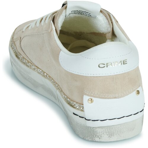 Crime London Nizke superge DISTRESSED PLATFORM Bež Slike