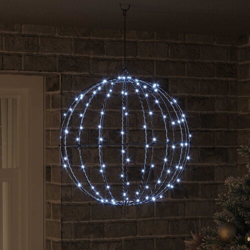  Lopta Hladna bijela 50 x 50 x 52 cm Metal 160 LED lampica Cijene