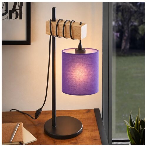 Brilagi Stona lampa NUBILA 1xE27/40W/230V smeđa/crna/ljubičasta Cene