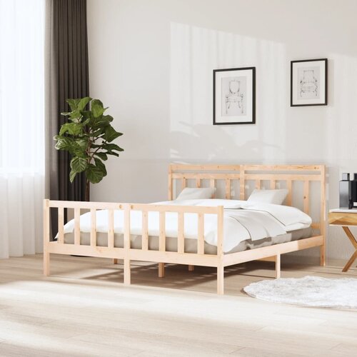  Okvir za krevet od masivnog drva 180x200 cm veliki bračni Cijene