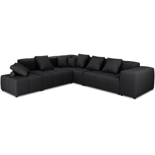 Cosmopolitan Design Crna kutna garnitura (varijabilna) Rome - Cijene