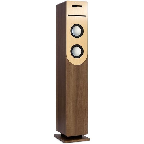 Auna berklee, stolpni zvočnik, 2 x 10 w rms, radio fm, predvajalnik cd, bluetooth, vrata usb in sd/mmc Cene