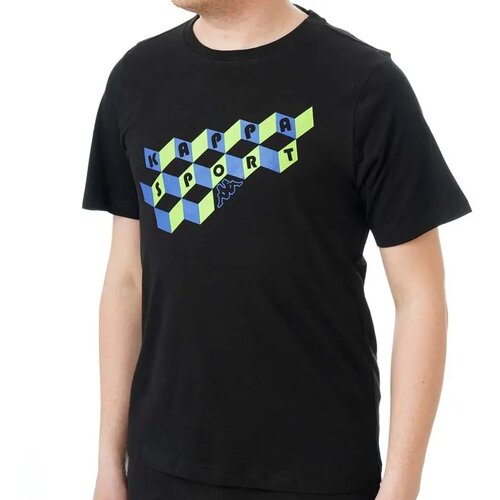 Kappa Majica Logo Galzi za Mu&scaron;karce - Crna Cijene