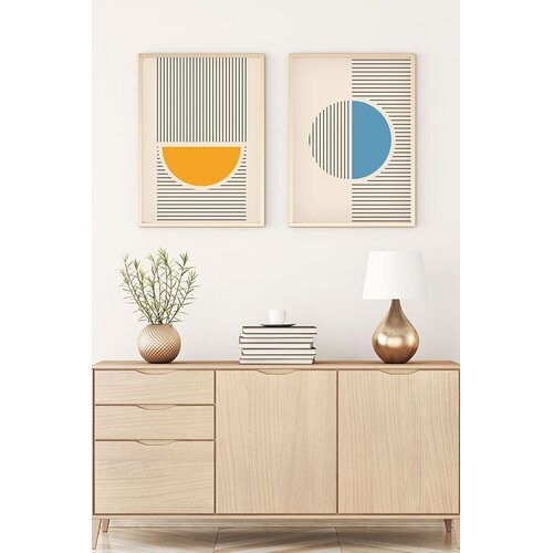 Wallity Uramljena slika Huhu104, 35x50 cm , 2 dijela Cene