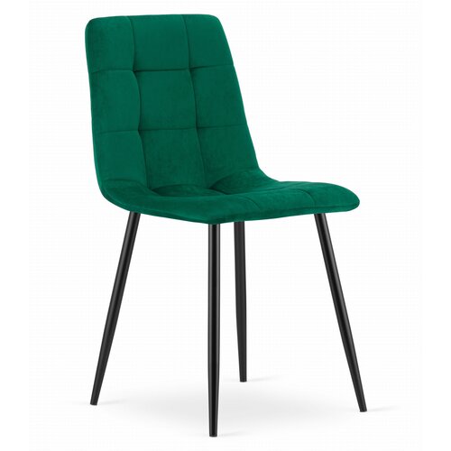 Brandless Stol KARA - temno zelen žamet x 1, (22030681) Slike