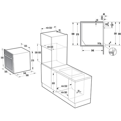 Gorenje BOP799S51X ugradna rerna Slike