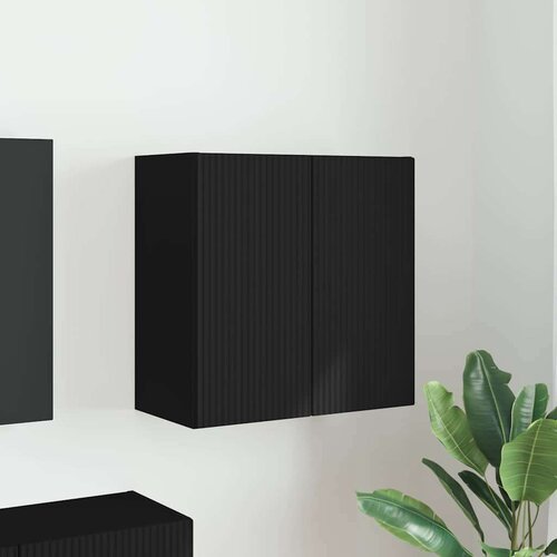 TV zidni ormar Zidne Crna 59 5 x 31 x 60 cm Konstruirano drvo Cene