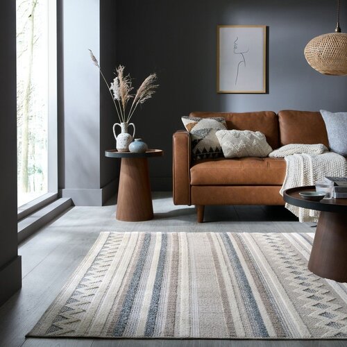 Flair Rugs Sivo-bež pralna preproga 116x170 cm Everette &amp;ndash; Slike