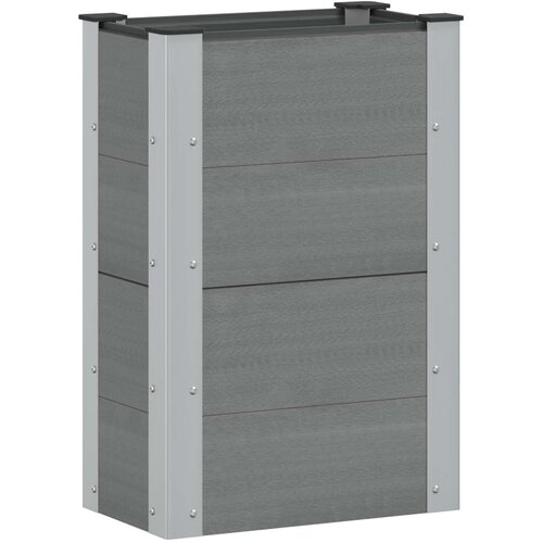  Vrtna visoka greda Siva 50 x 30 x 72 cm, (5000287798) Cene
