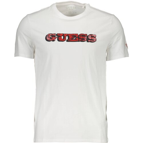 Guess Jeans MAN SHORT SLEEVE T-SHIRT WHITE Slike